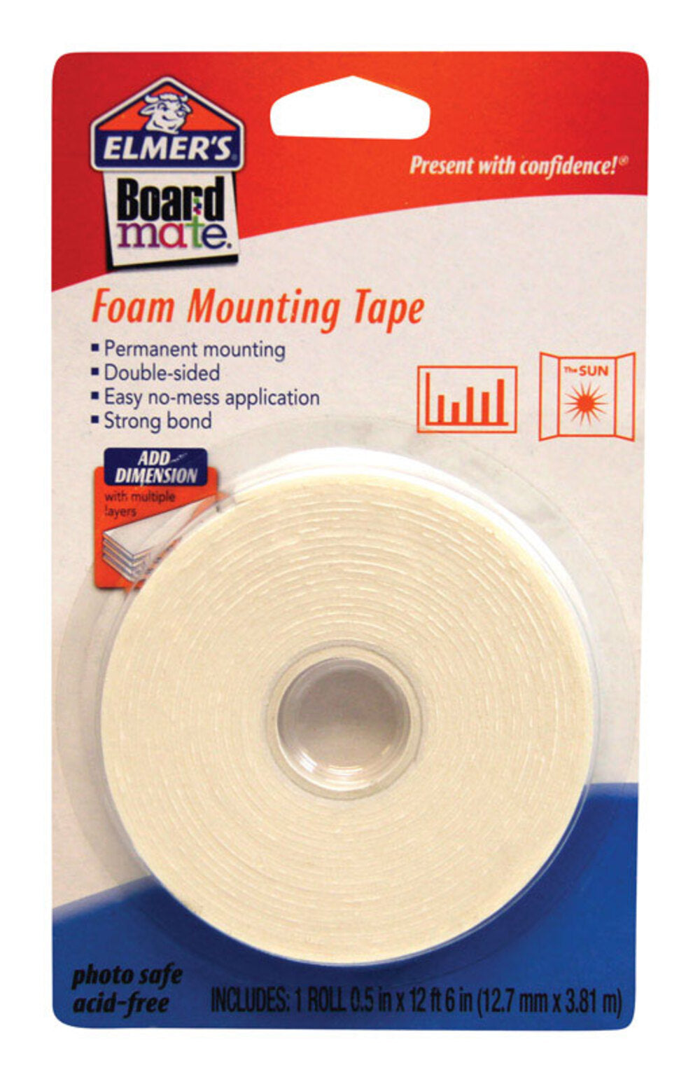 FOAM MOUNTING TAPE WHITE