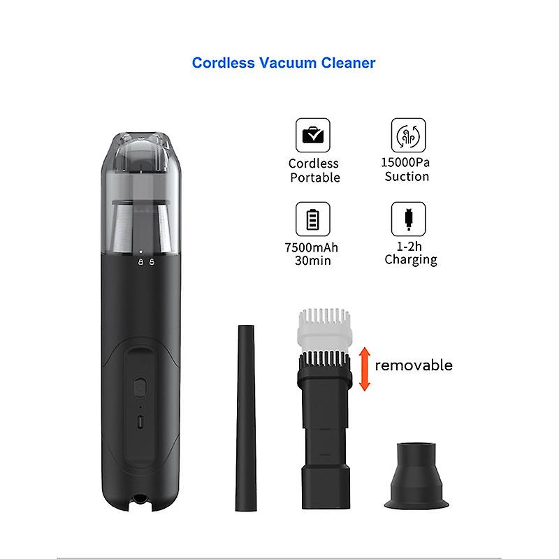 Blowing And Suction Integrated Car And Home Dual-use Portable Car Mini Wireless Electric Hand-held Car Vacuum Cleaner