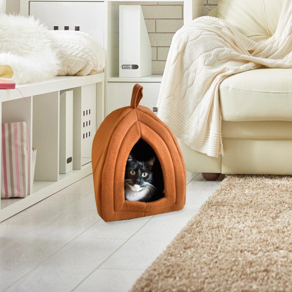 Petmaker Small Grey Cozy Cave Pet Cube HW3210097