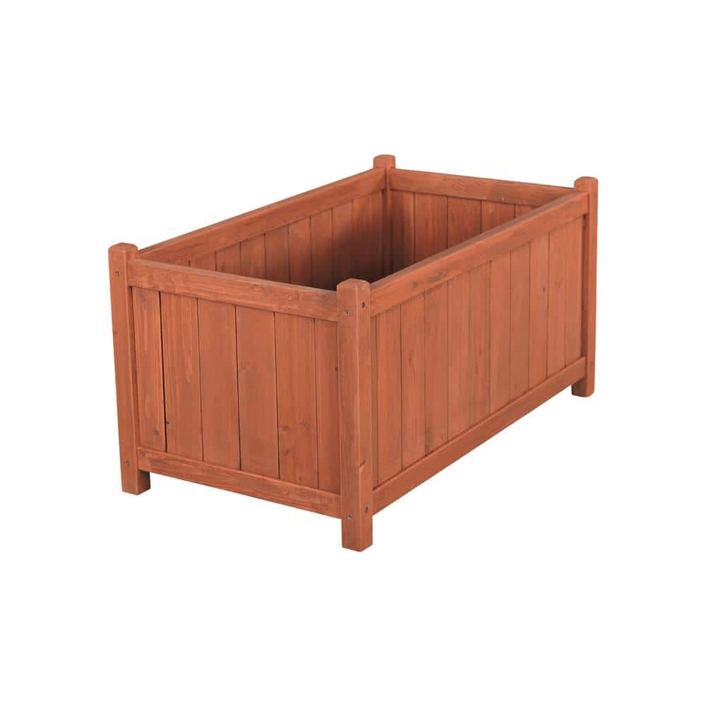 Leisure Season 32 in. x 18 in. Cedar Planter Box PB20012