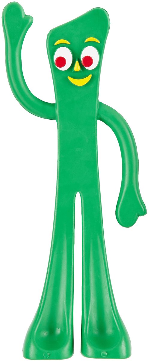 Multipet Gumby Squeaky Plush Dog Toy