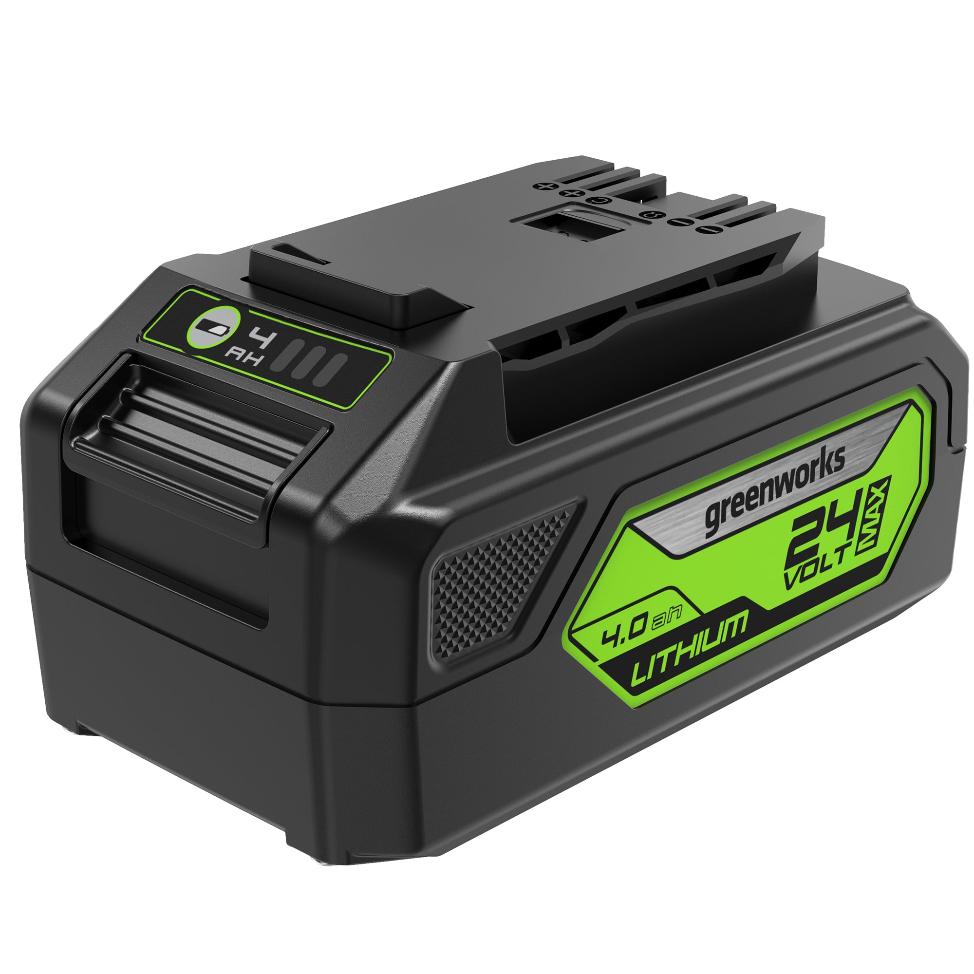 24V 4.0 Ah Lithium Ion Battery | Greenworks Tools