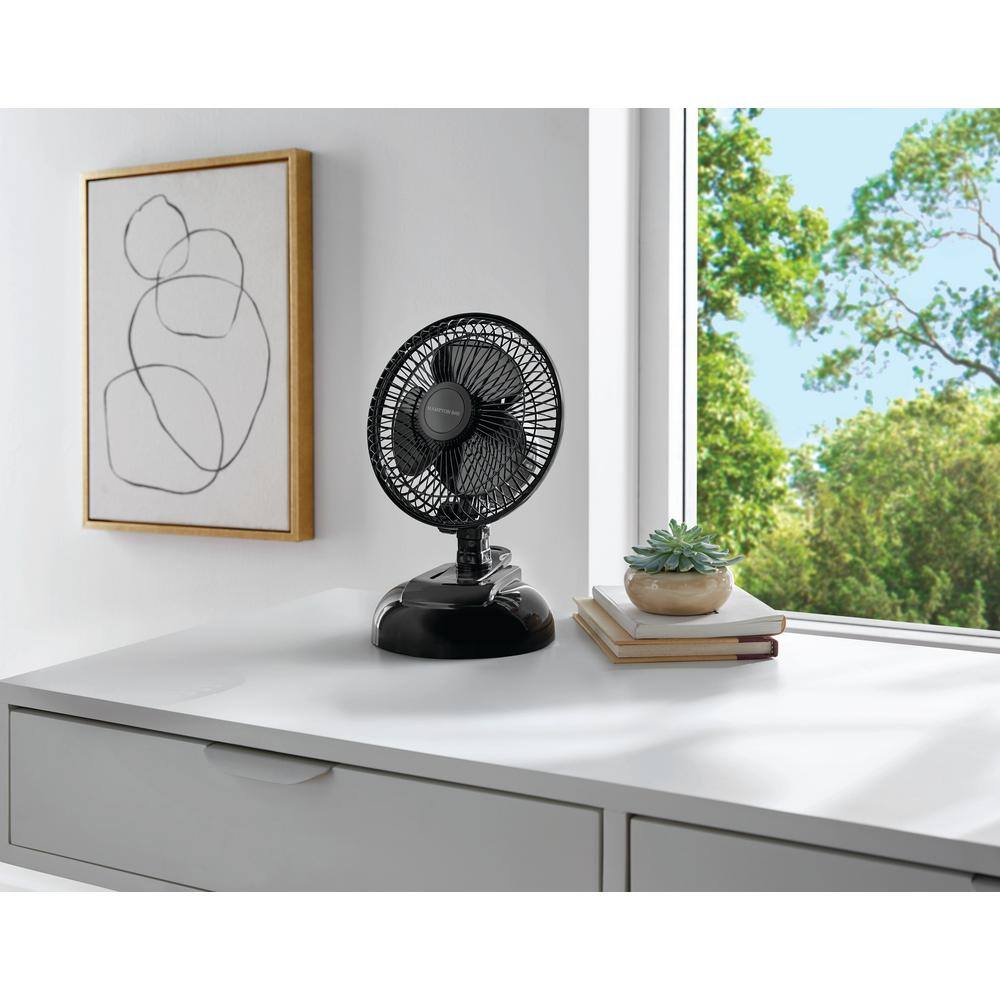 Hampton Bay 6 in. 2 Speed Desk Clip Fan TX-604D