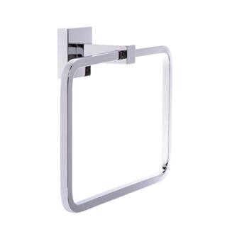 Italia Capri Towel Ring in Polished Chrome CA3602