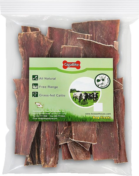 Best Pet Supplies GigaBite Beef Esophagus Dog Treats， 6-inch