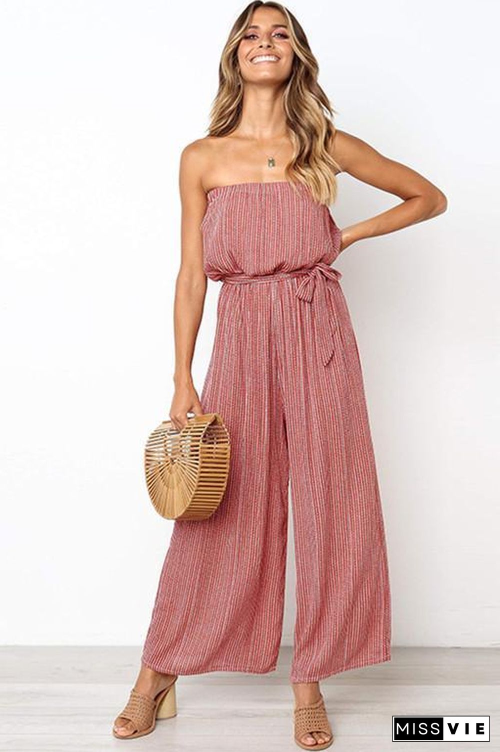 KarliDress Mimi Beauty Wide Leg Jumpsuits P12651