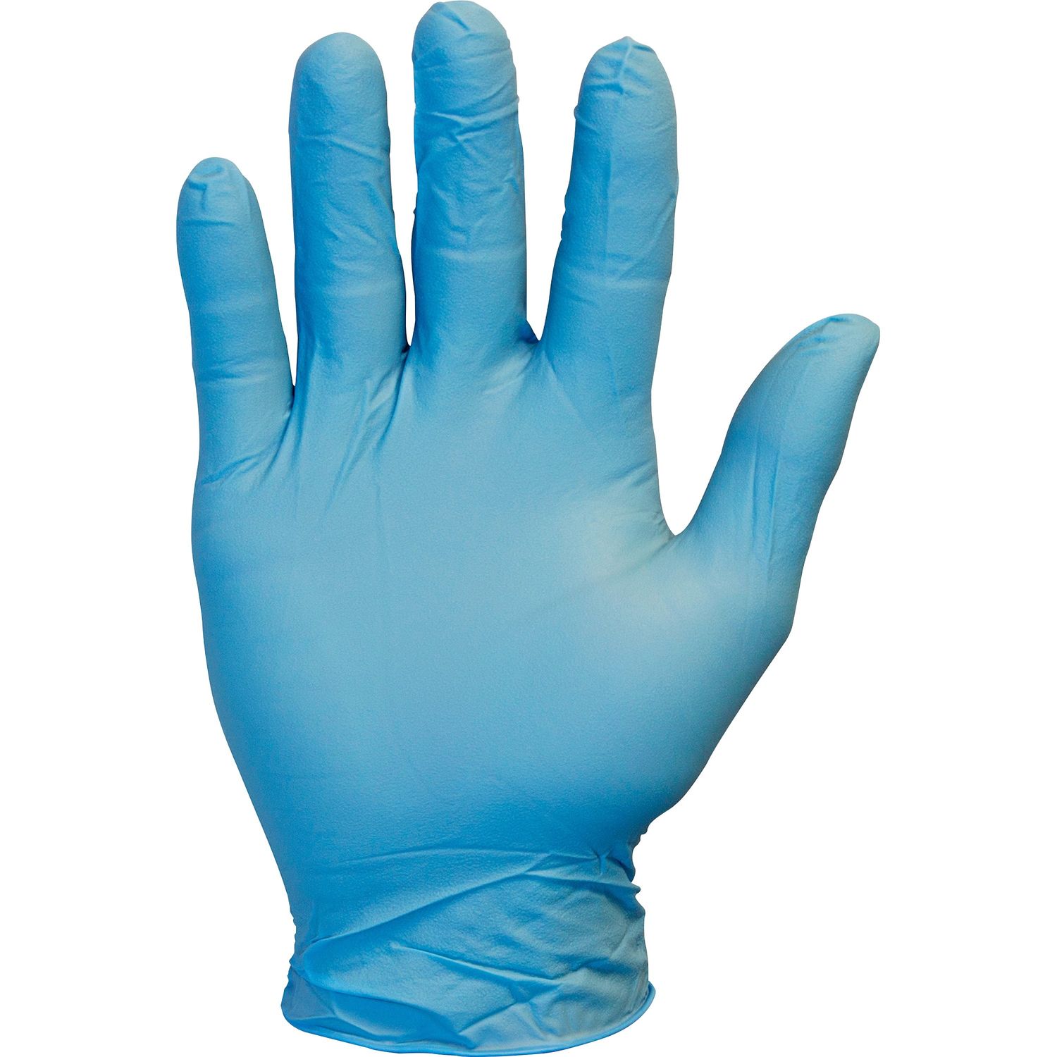 Powder Free Blue Nitrile Gloves by The Safety Zone SZNGNPRXL1MCT