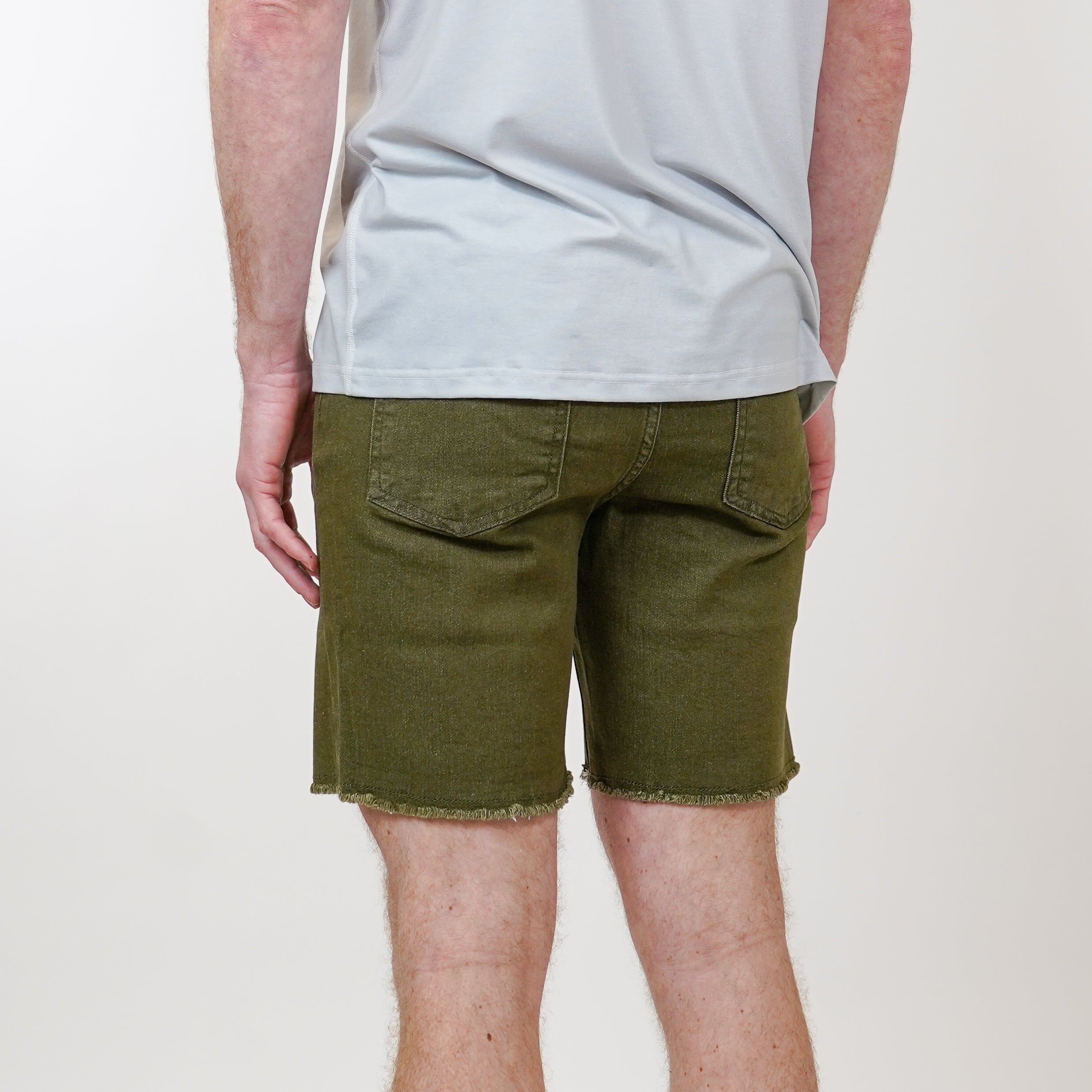 Stretch Jorts - Army Olive by Handup Gloves