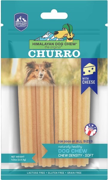 Himalayan Pet Supply yakyCHURRO Cheese Dog Treats