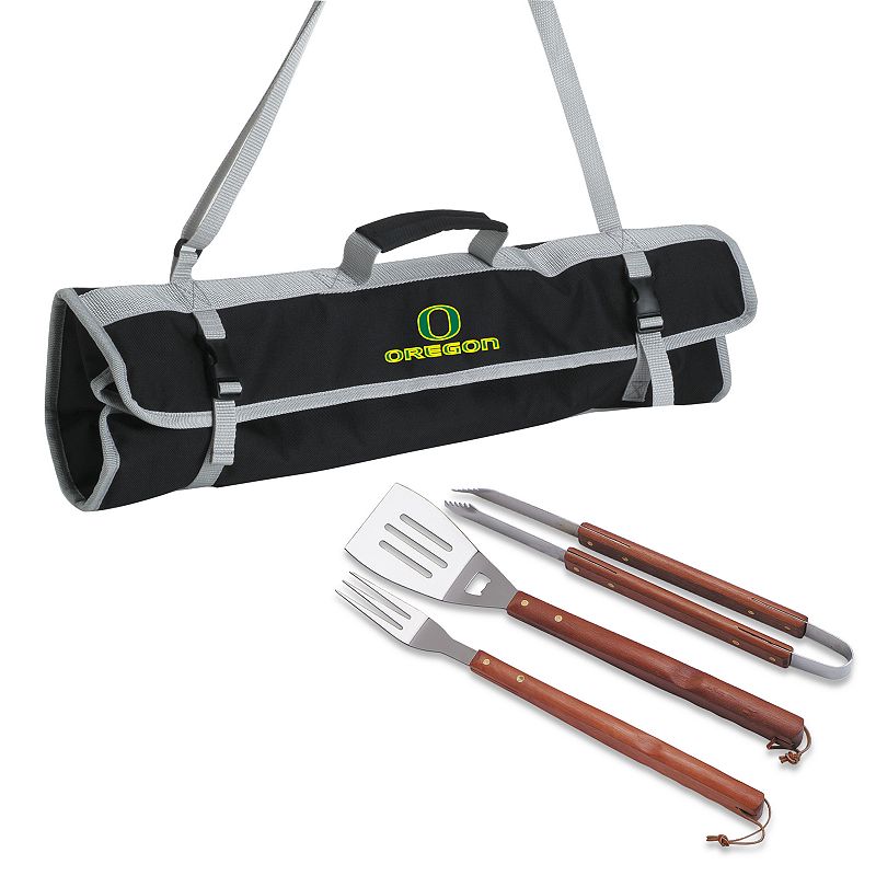 Oregon Ducks 4-pc. Barbecue Tote Set