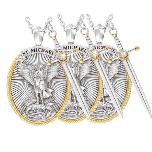 🔥 BIG SALE - 49% OFF🔥🔥🎁St. Michael Archangel Pendant (Necklace)