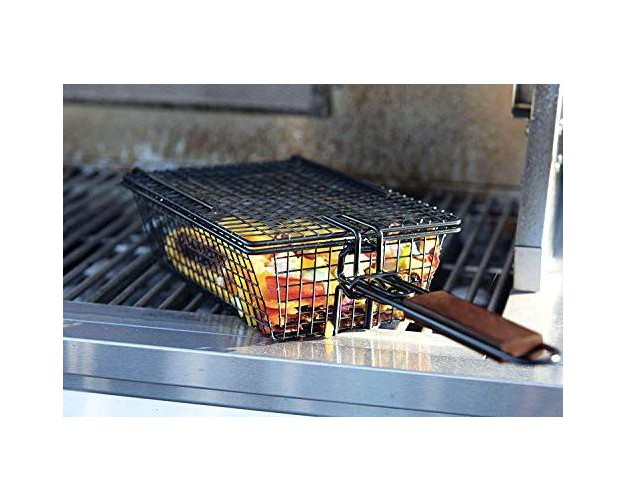 Yukon Glory Premium Grilling Basket Designed Grill Vegetables Seafood Poultry And Meats