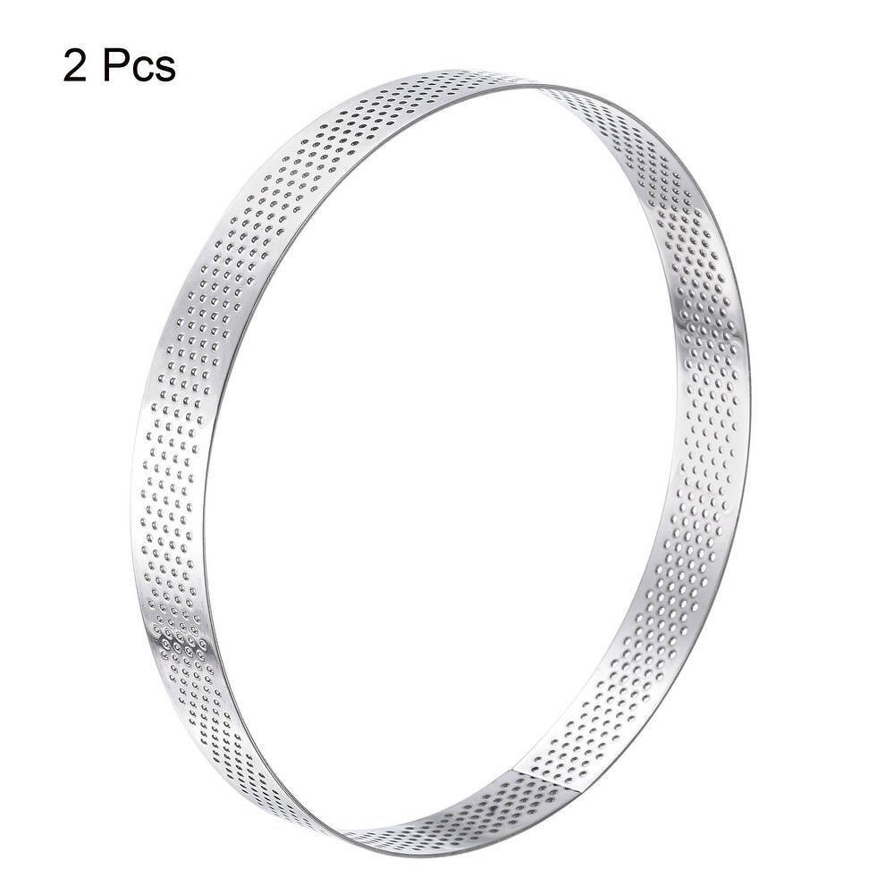 2pcs Stainless Steel Cake Rings 5.9\