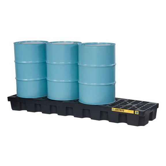 Justrite 28631 4 Drum Plastic Pallet  In line  wit...