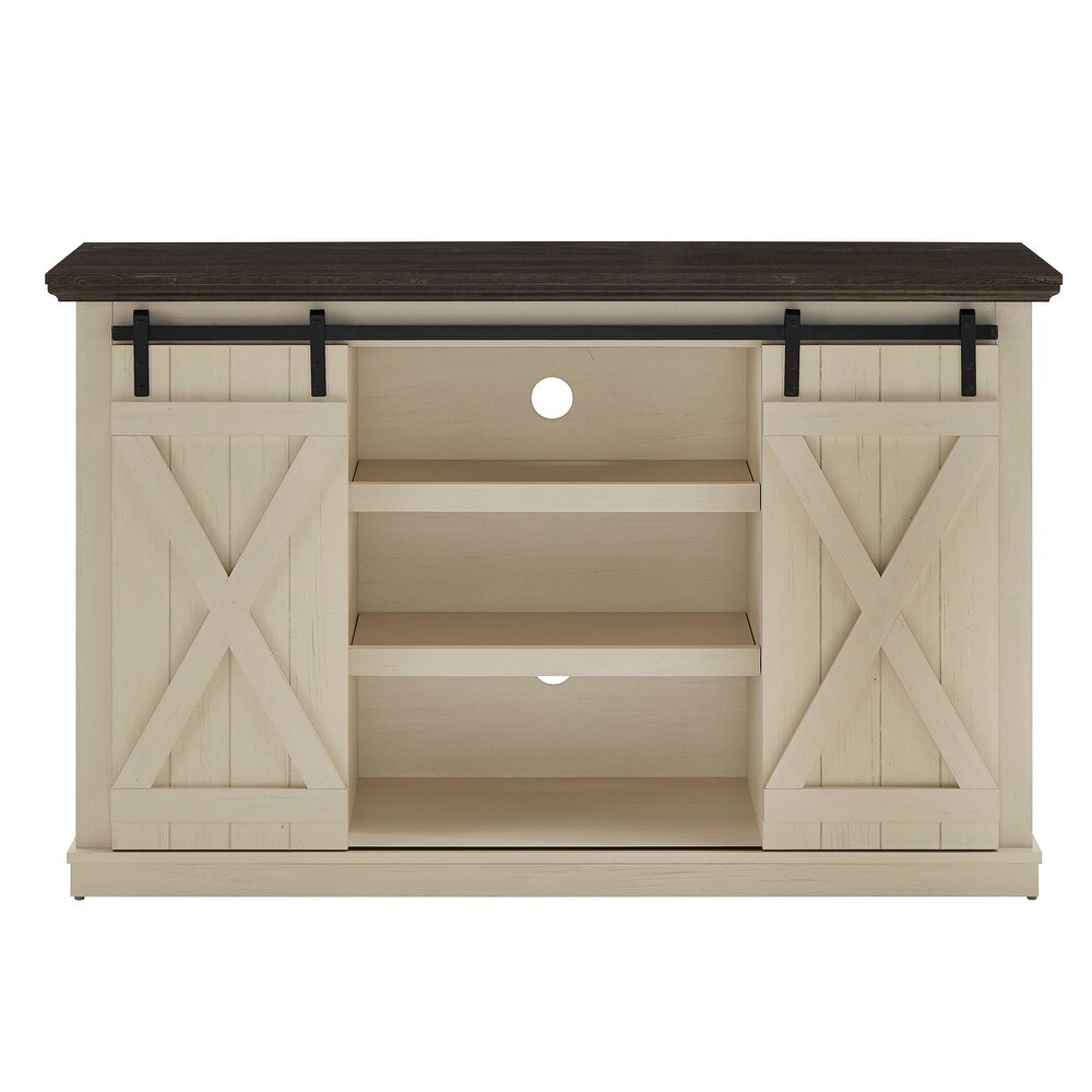 Walter Two Tone Finish TV Stand by iNSPIRE Q Classic