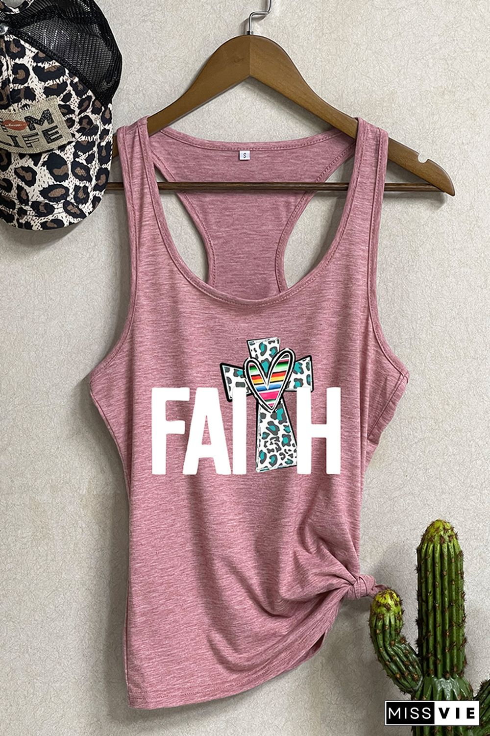 Faith Sleeveless Tank Top Wholesale