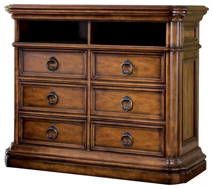 Pulaski San Mateo Media Chest   Traditional   Entertainment Centers And Tv Stands   by Emma Mason  Houzz