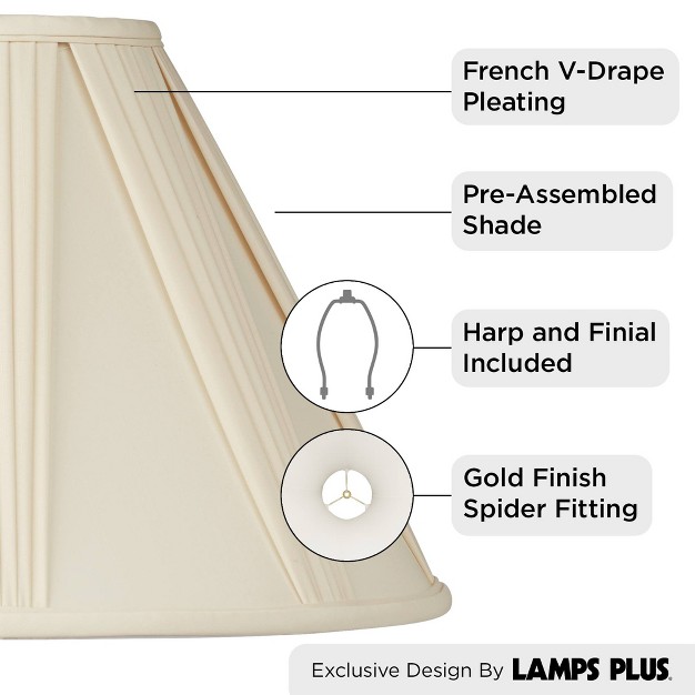 Top X 17 quot Bottom X 12 quot High Spider Harp And Finial Fitting