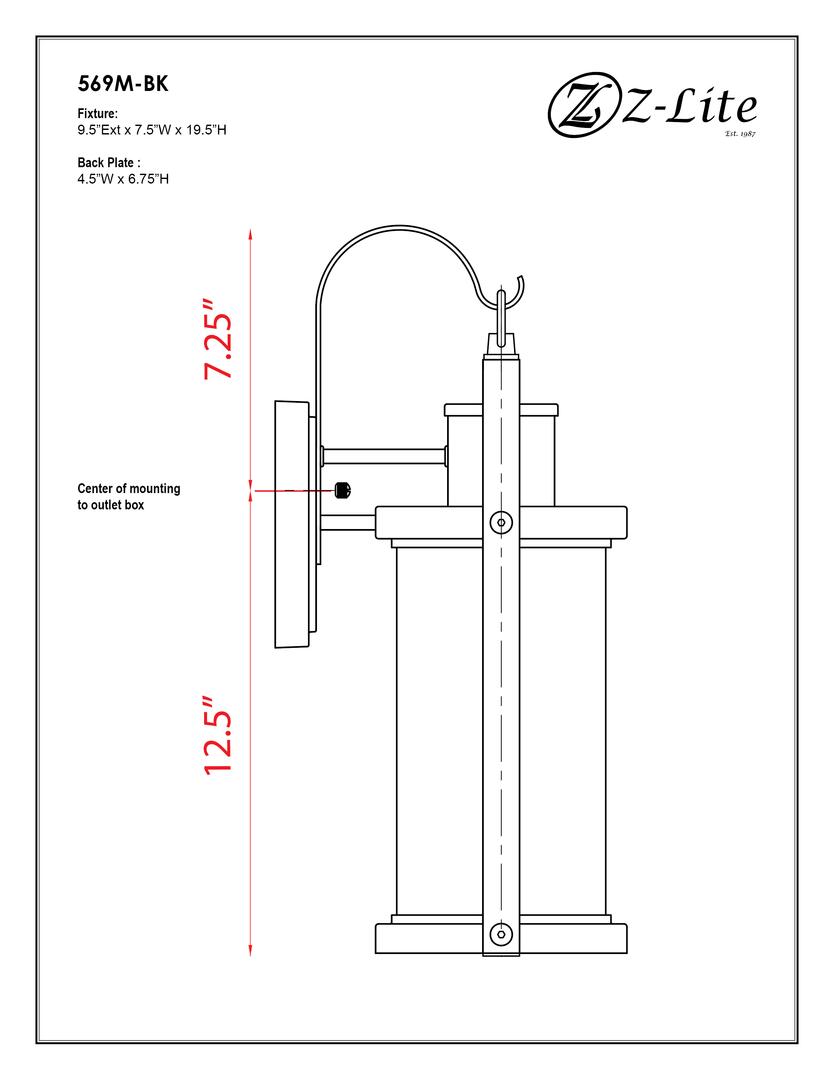 Z-Lite 569MBK