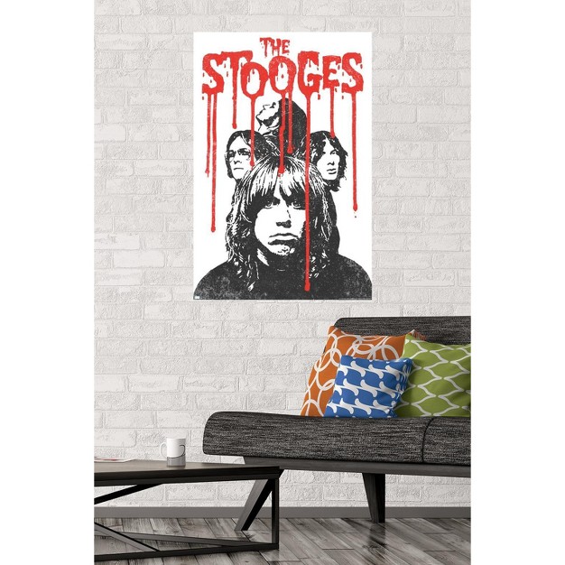 Trends International The Stooges Bleeding Logo Unframed Wall Poster Prints