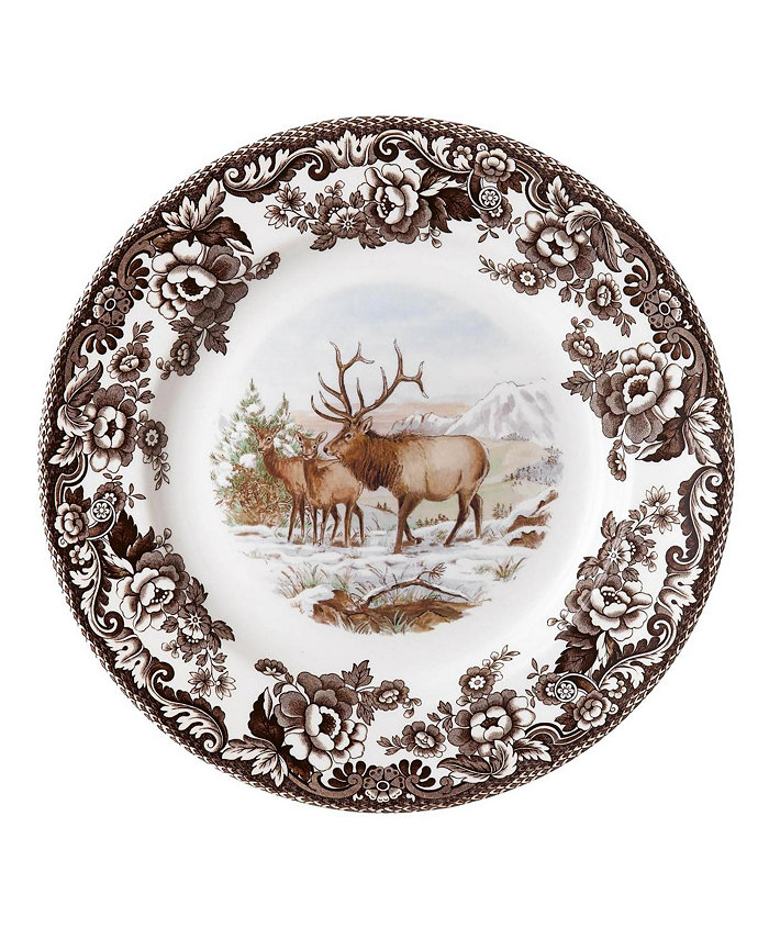 Spode Woodland Elk Dinner Plate