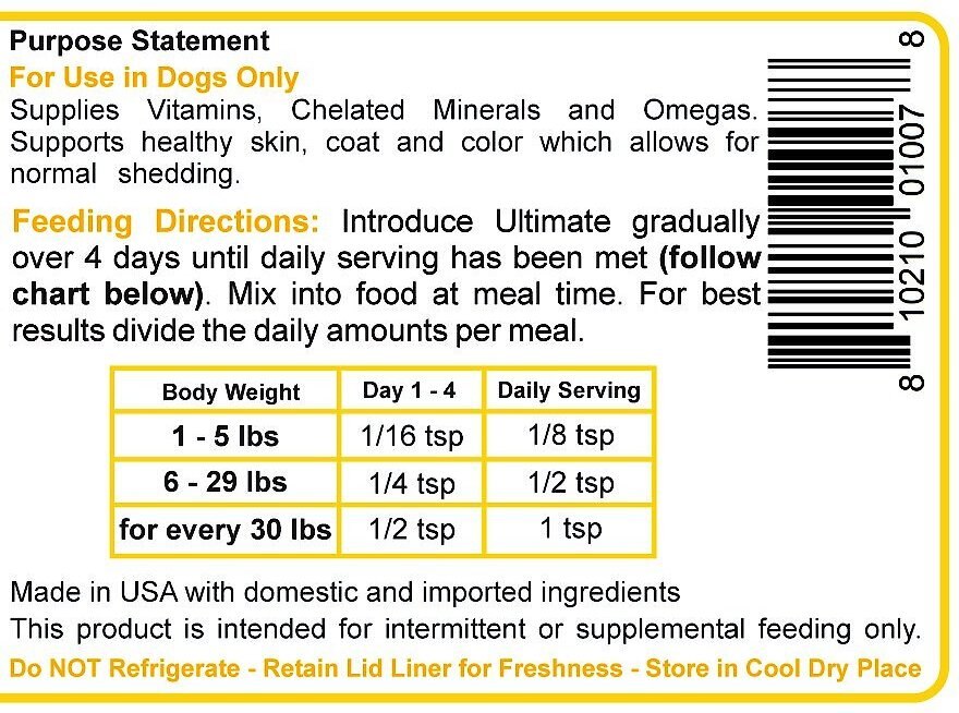 Nature's Farmacy Dogzymes Ultimate Dog Supplement