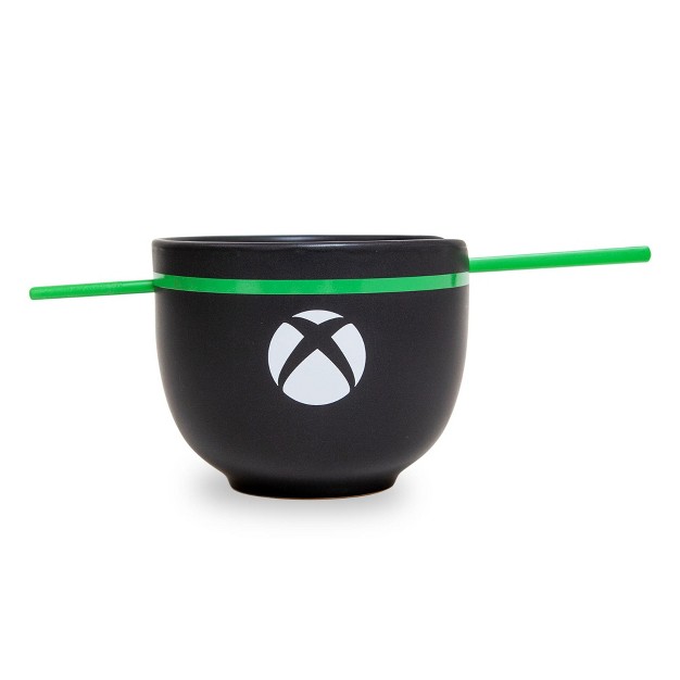 Ukonic Xbox Series X Logo 20 ounce Ramen Bowl And Chopstick Set