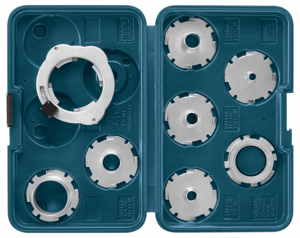 Bosch 8 pc. Template Guide Set RA1128 from Bosch