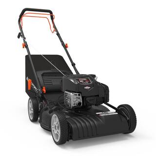 YARD FORCE 21 in. 150cc Briggs  Stratton Just Check and Add Self-Propelled FWD Gas Walk Behind Mower YF22-3N1SPF