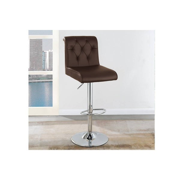 Adjustable Bar stool Modern Set of 2 Chairs Dining Kitchen