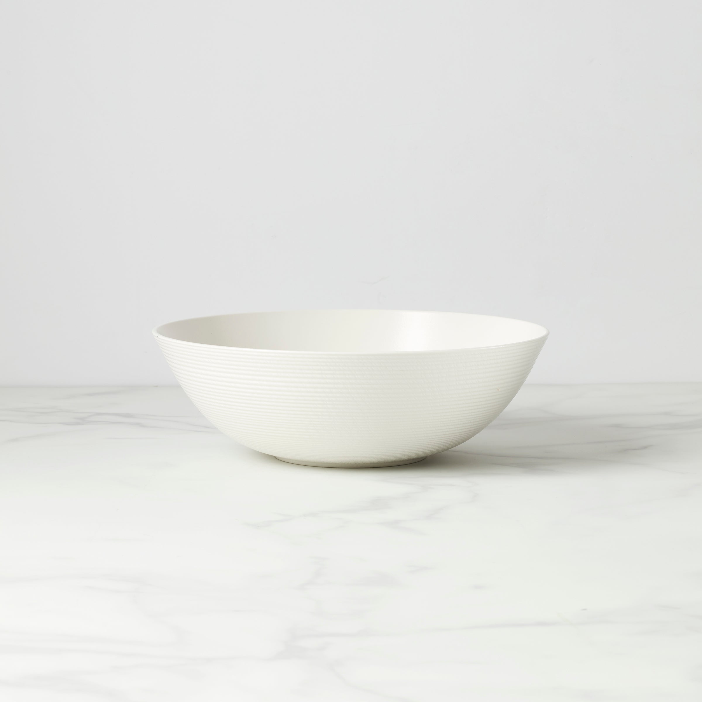 LX Collective White Serving Bowl