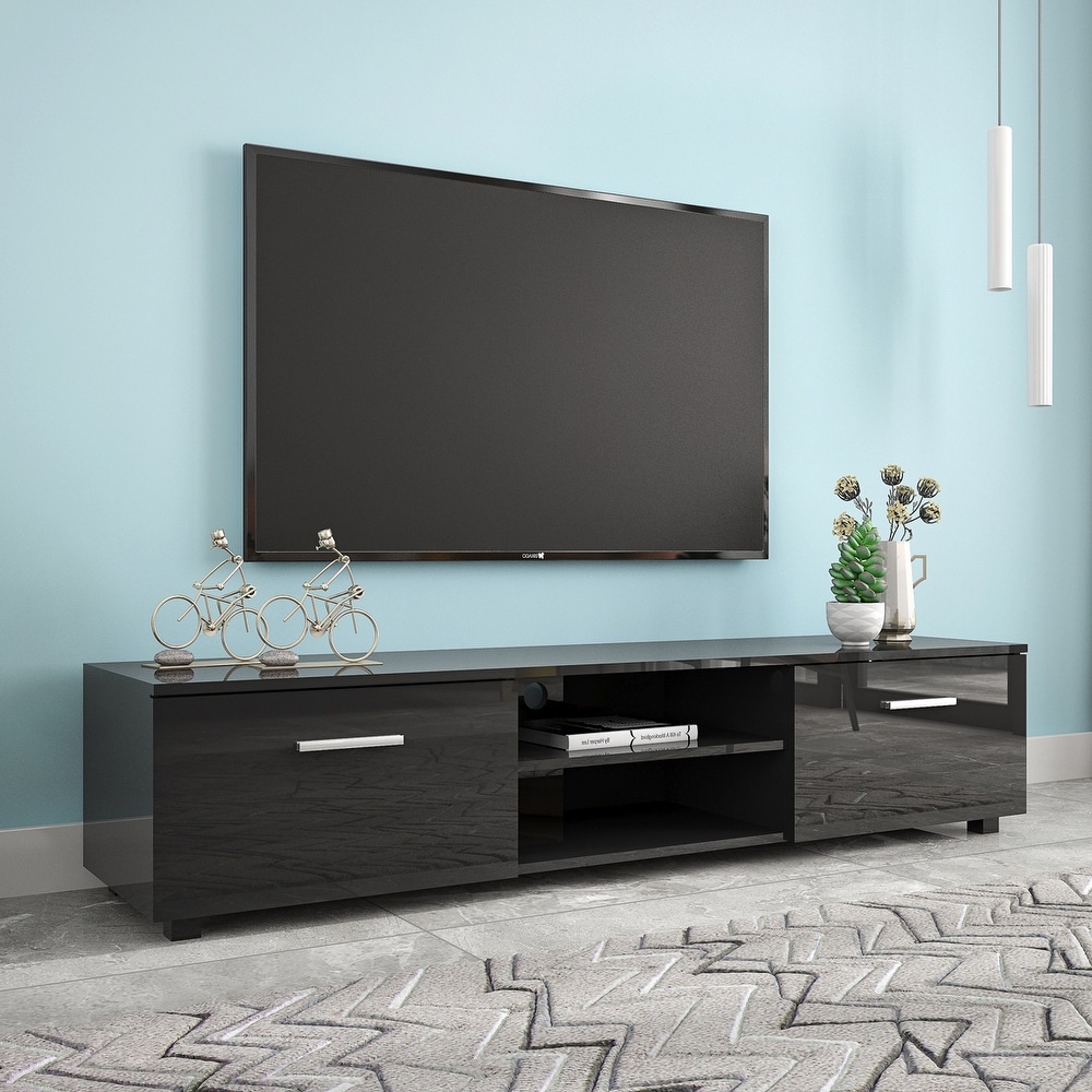 TV Stand Entertainment Center for TVs Up to 70\