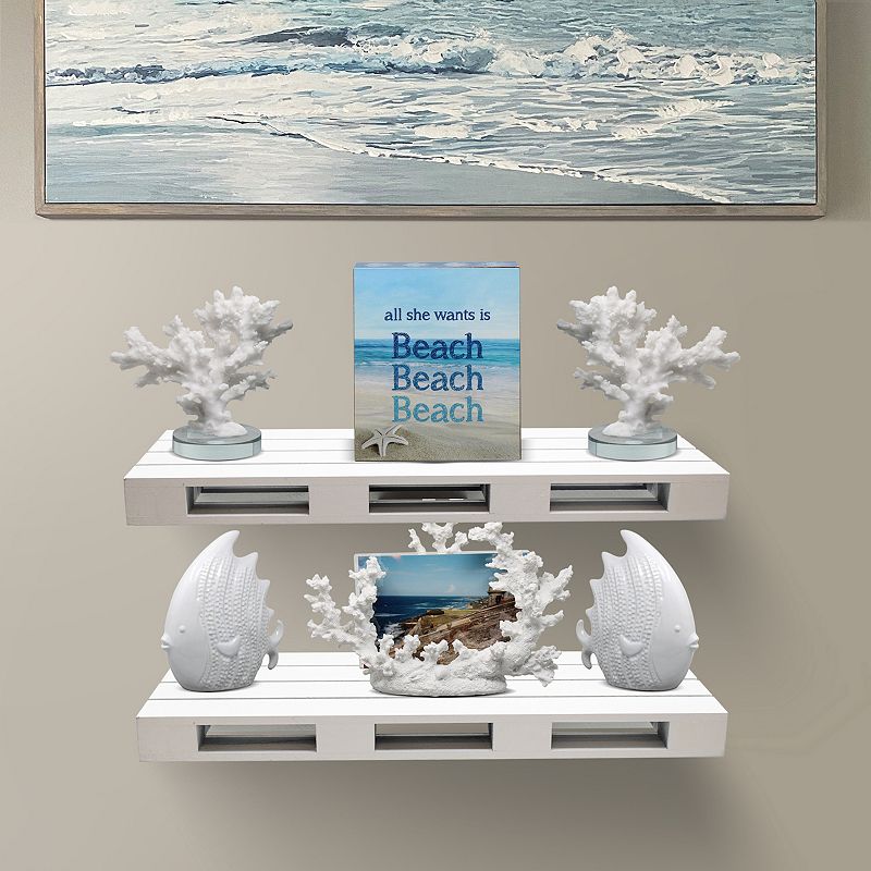 Sorbus Home Decor Floating Shelves 2-piece Set