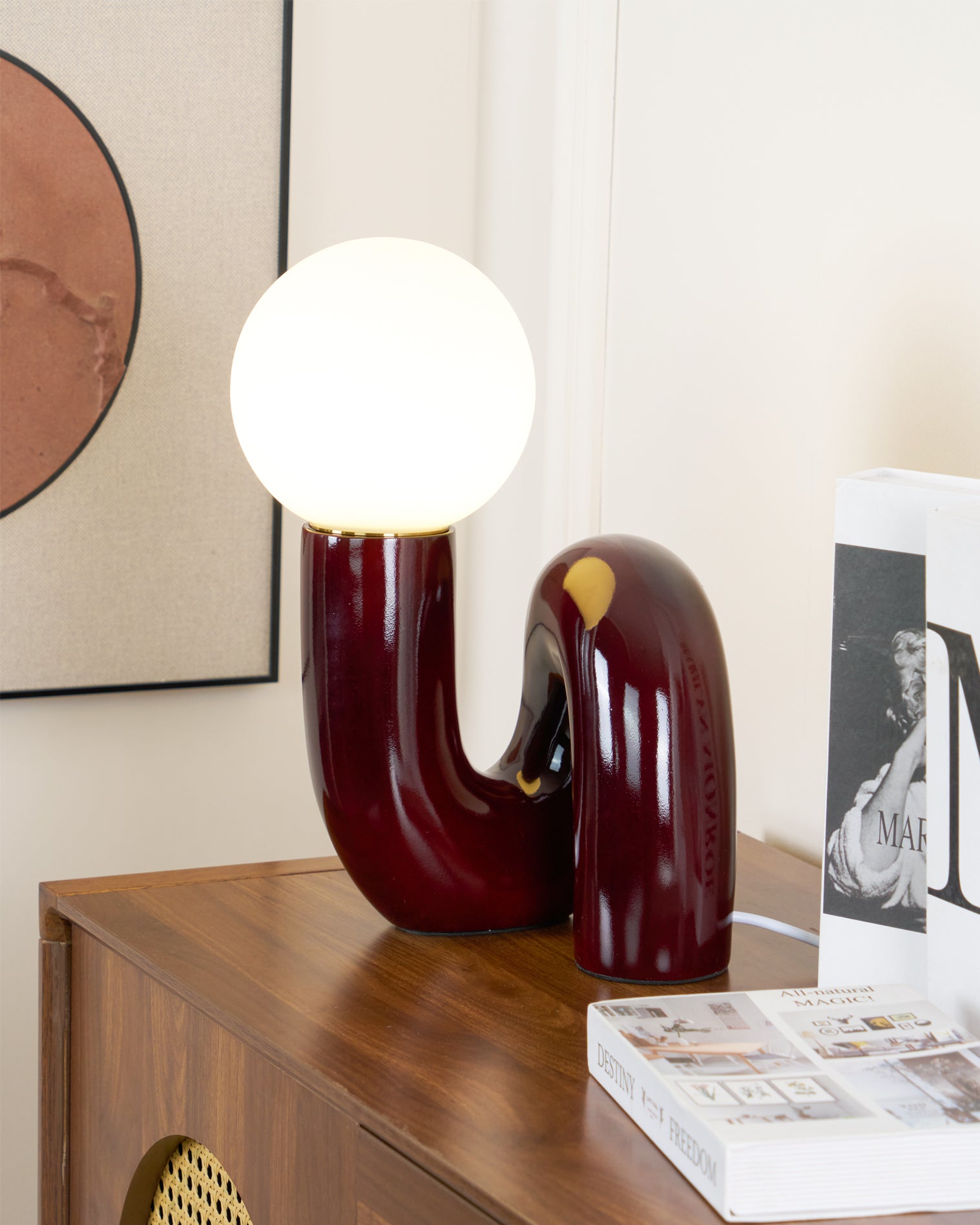 Playful N Shape Table Lamp