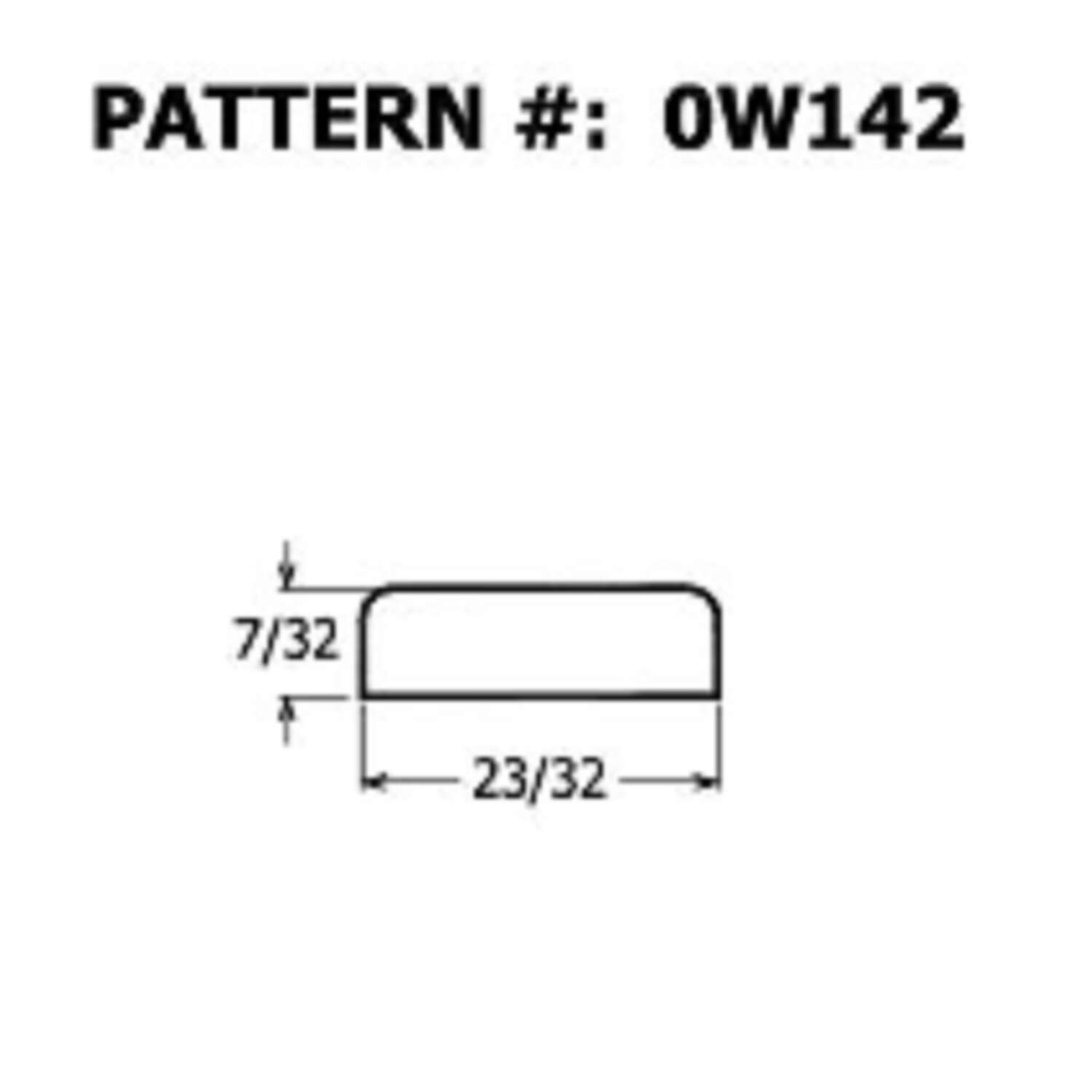 Alexandria Moulding 1/4 in. H X 0.75 in. W X 8 ft. L Unfinished Natural Pine Molding