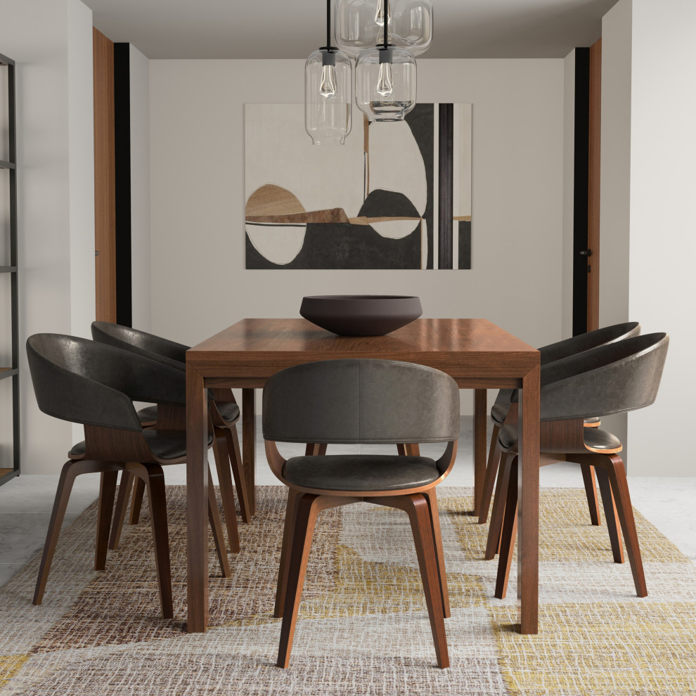 Lowell Bentwood Dining Chair   Midcentury   Dining Chairs   by Simpli Home Ltd.  Houzz