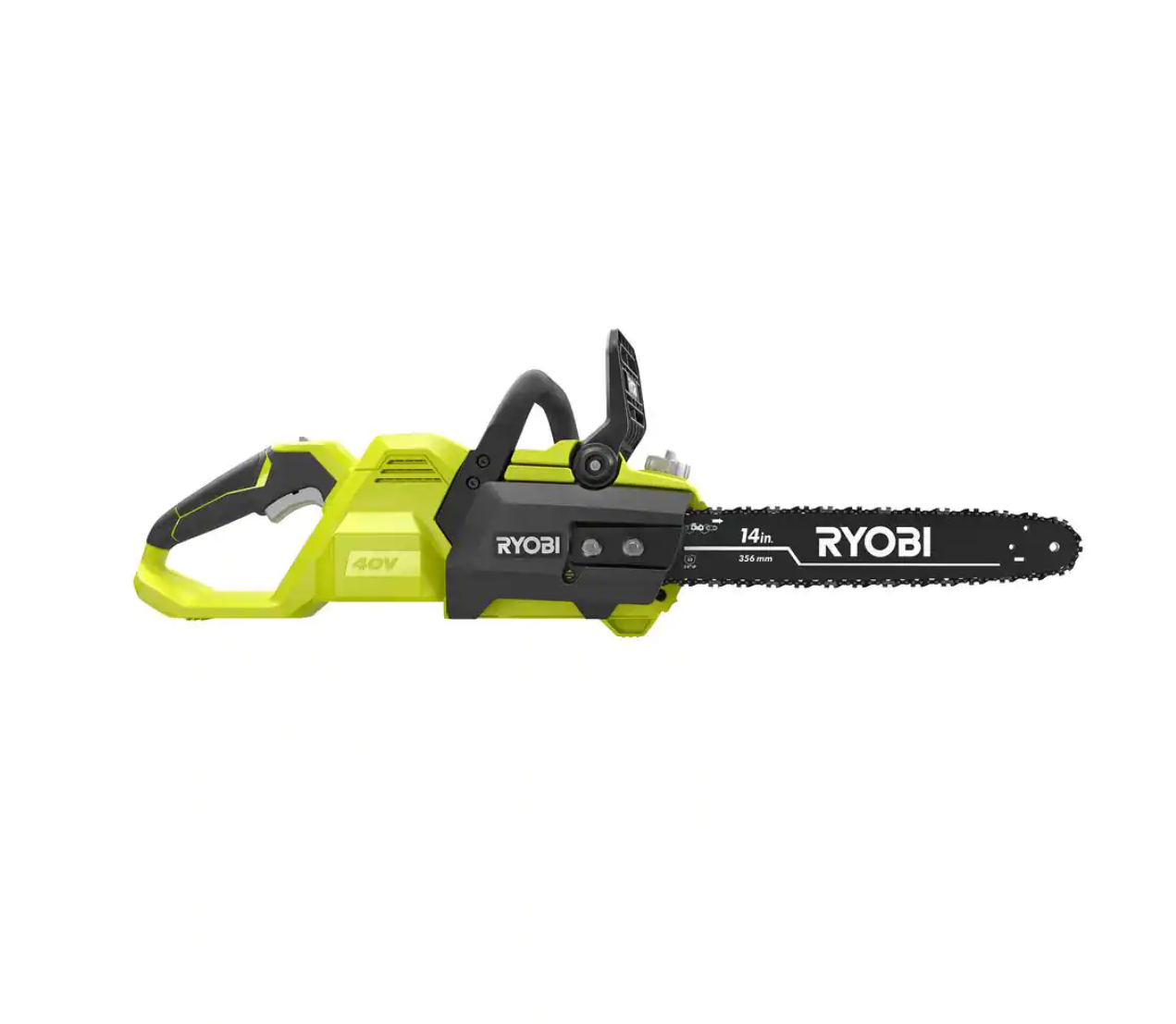 RYOBI RY40503BTL 40V Brushless 14 in. Cordless Battery Chainsaw (Tool Only)