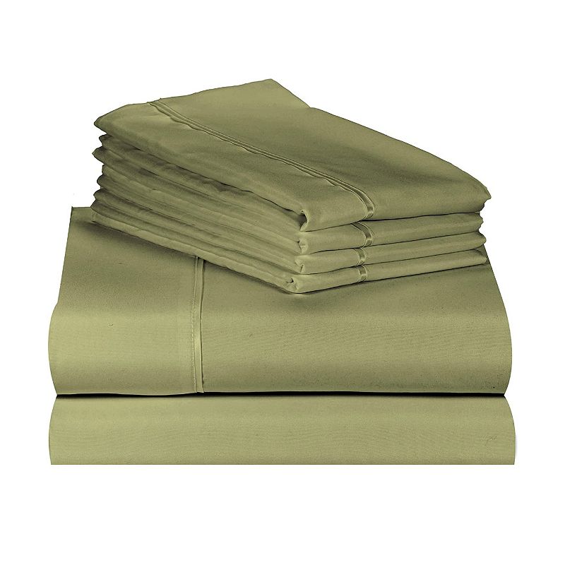 Luxclub's Premium Bed Sheet Set - Silky Soft， Deep Pockets 18， Eco-friendly， Wrinkle-free