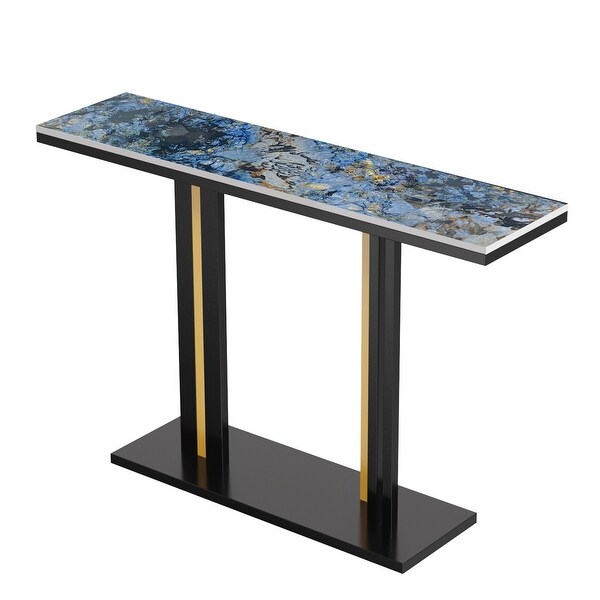 Modern Narrow Luxury Sintered Stone Console Table