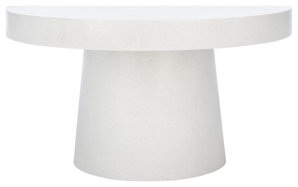 Ria Paper Mache Coffee Table  White Terrazzo   Transitional   Coffee Tables   by Rustic Home Furniture Deco  Houzz