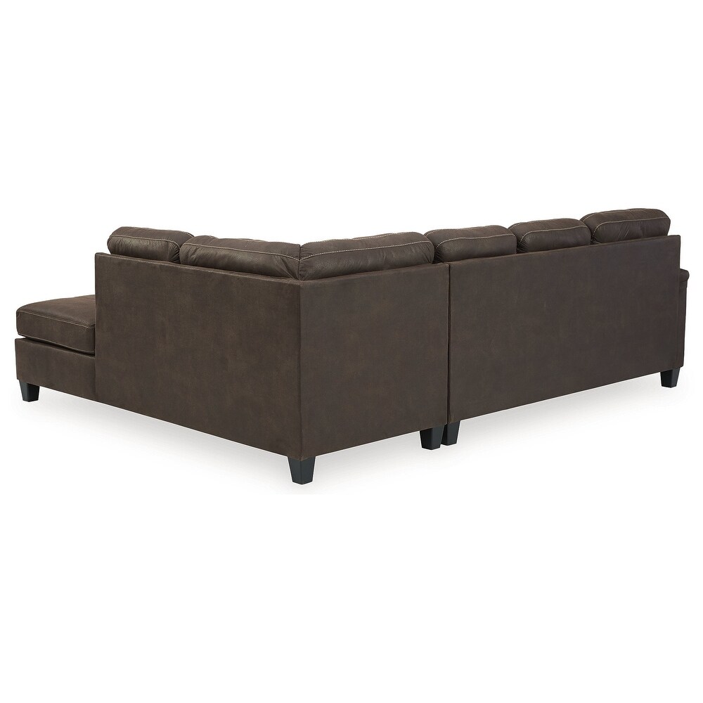 Signature Design by Ashley Navi 2 Piece Sectional with Chaise   117\