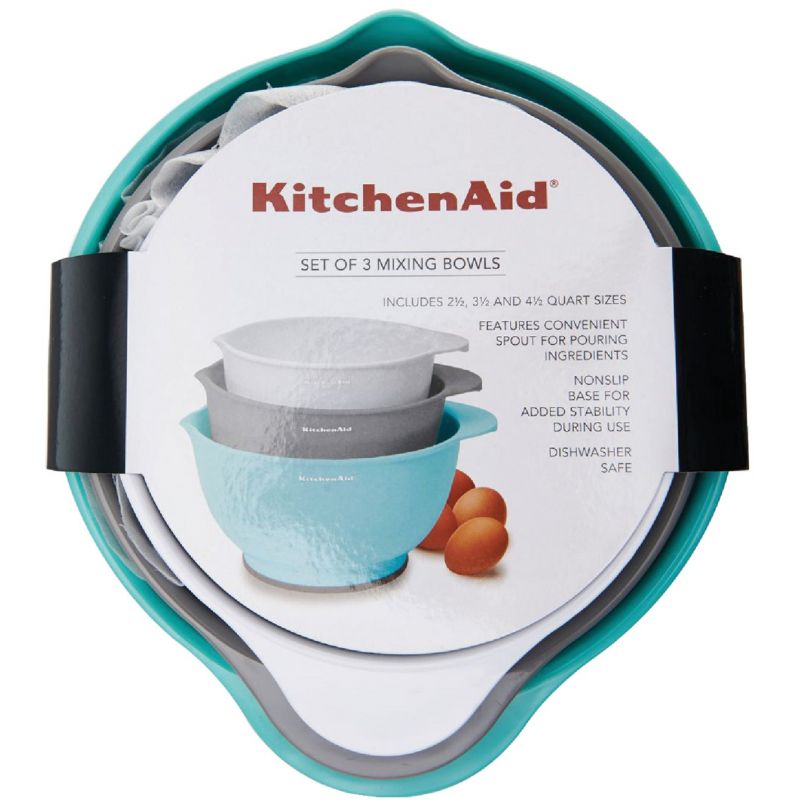 KitchenAid Assorted Mixing Bowl Set Assorted