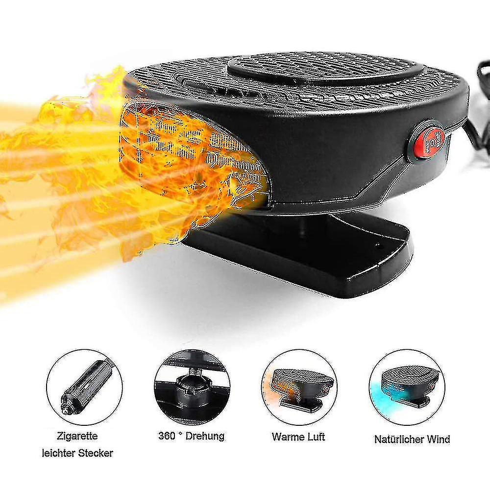 Car Amplifier Cooling Fans 2 In 1 Portable Car Heater Or Fan 12v 150w Fast Heating and Cooling Car Def