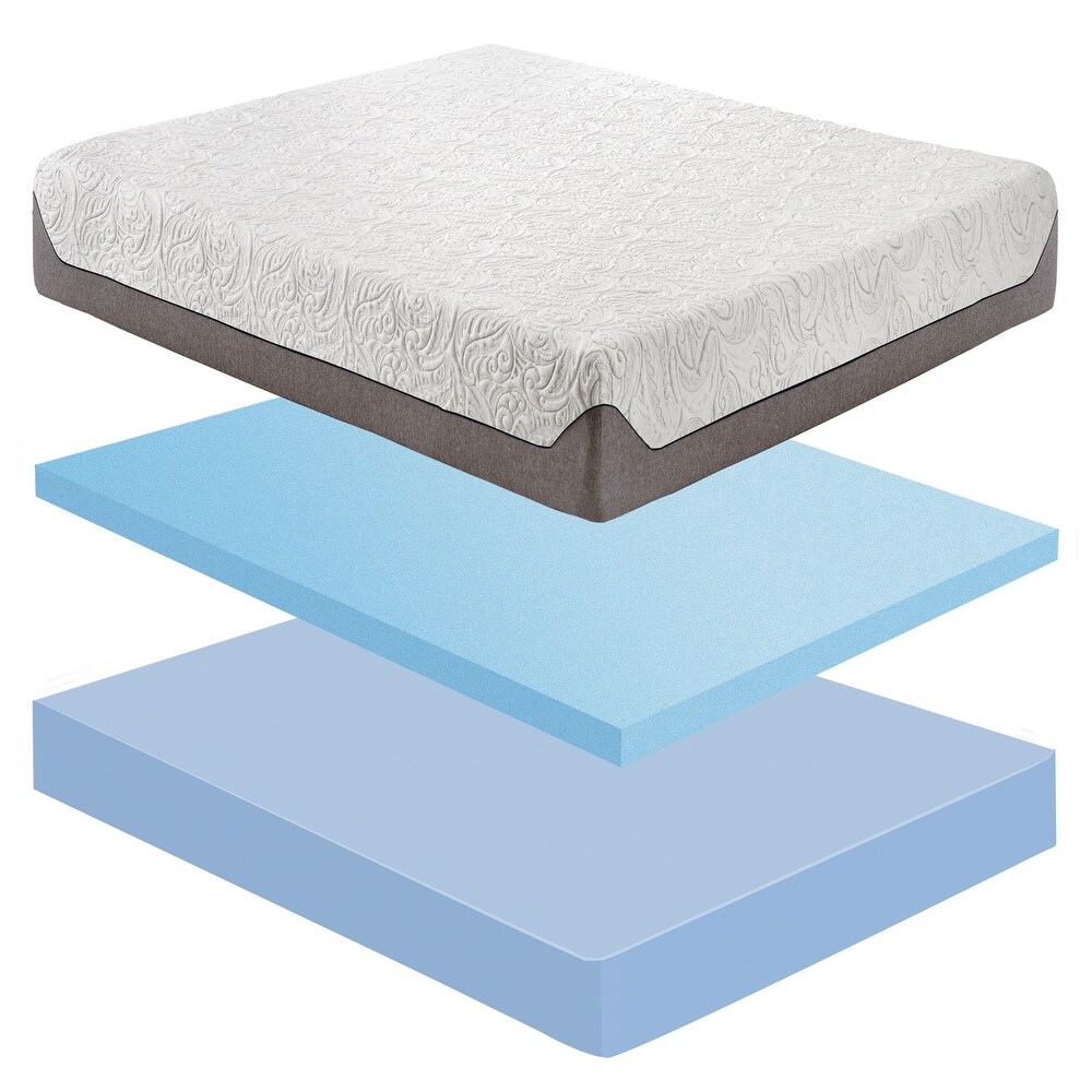 Boyd Sleep 8 inch Air Flow Gel Memory Foam Mattress with Reflexa Foam