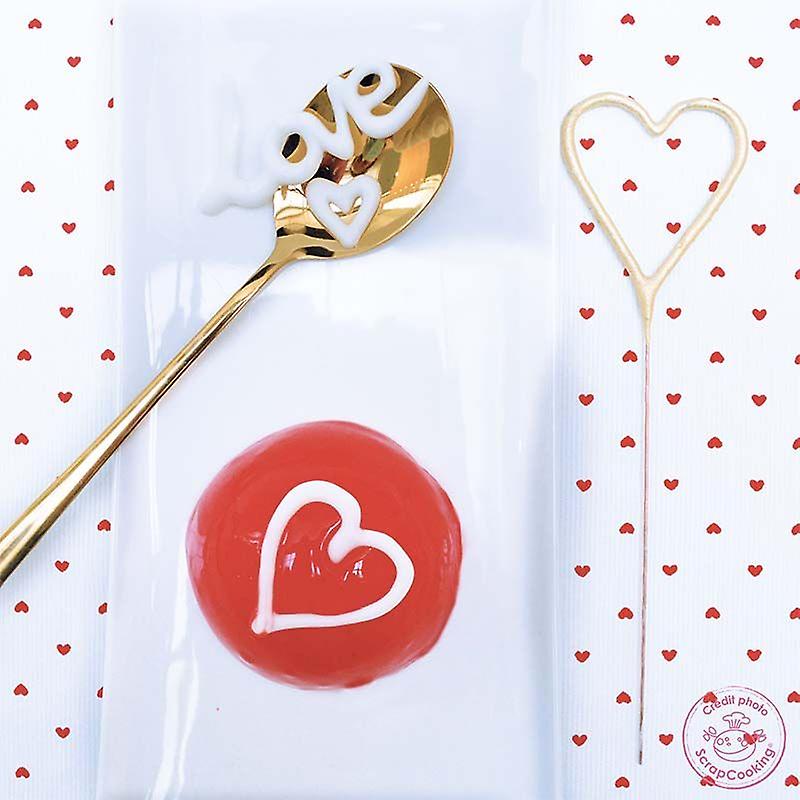 Ready to use mirror effect fruit flavour icing red 300 g