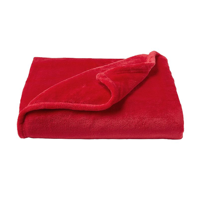 Portsmouth Home Oversized Microfiber Velvet Throw Blanket