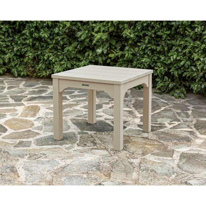 Polywood Outdoor Chinoiserie Square 21 End Table by Martha Stewart