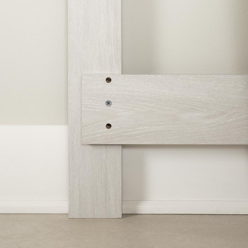 Step One Essential Headboard  Winter Oak   Transitional   Headboards   by Homesquare  Houzz