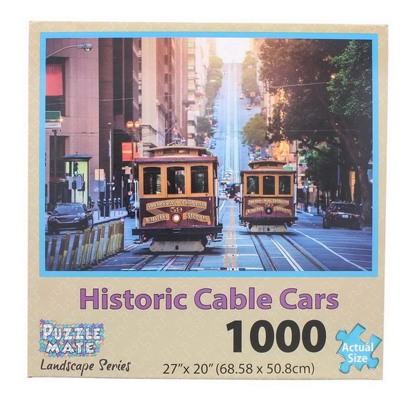 JPW JPW 80803 HIS C Historic Cable Cars 1000 Piece...