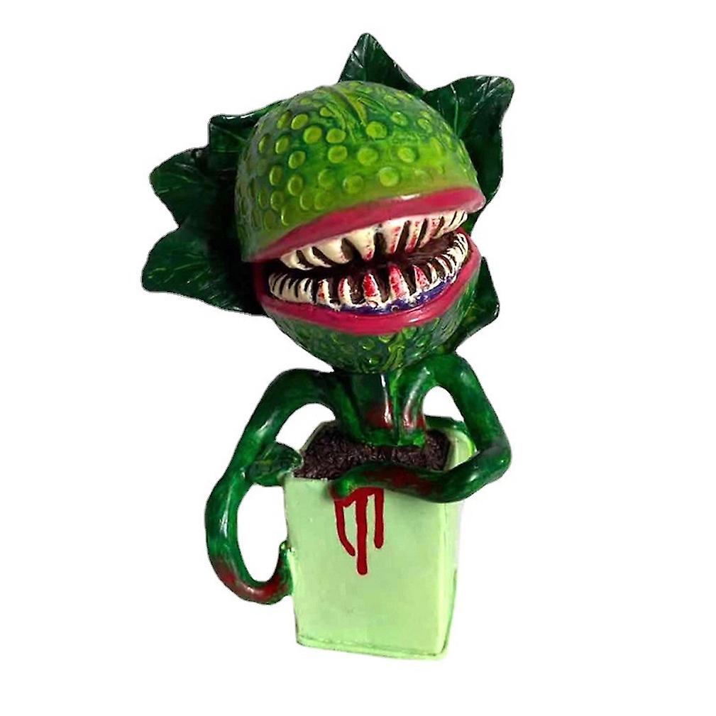 Piranha Flower Figurine Sculpture Statue For Home Desktop Decoration Handicraft Bookshelf Ornaments